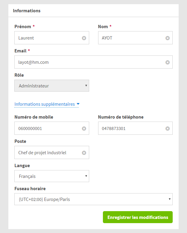 infos-user